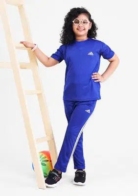 Two Piece Comfortable & Stylish Micro Tracksuit Set for Boys & Girls