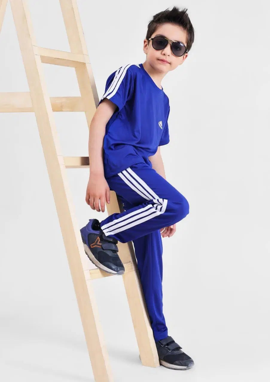 Two Piece Comfortable & Stylish Micro Tracksuit Set for Boys & Girls