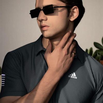 Grey Dri Fit Polo T-Shirt for Men