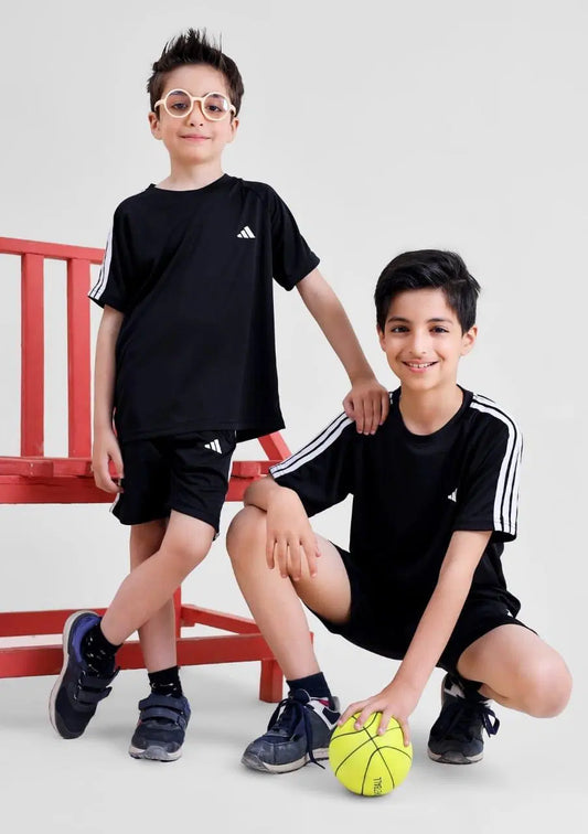 Two Piece Comfortable & Stylish Micro Tracksuit Set for Boys & Girls